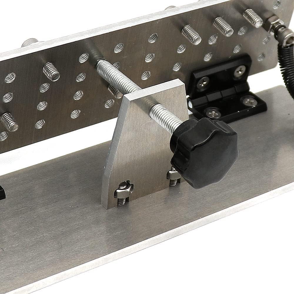 Belt Grinder Knife Jig Manual Sharpener Holder Long Sharpening Locator Fixed Angle Jig for Belt Sander Belt Machine (Large)