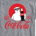thumbnail image 3 of Coca-Cola - Polar Bear Circle With Snowflakes - Men's Short Sleeve Graphic T-Shirt, 3 of 5