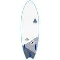 thumbnail image 3 of Storm Blade Swallow Tail Surfboard Azure Blue 6ft0in, 3 of 3