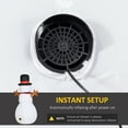 thumbnail image 6 of HOMCOM 71.75" Christmas Inflatable Snowman, Outdoor Blow-Up Yard Decoration with LED Lights Display, 6 of 10