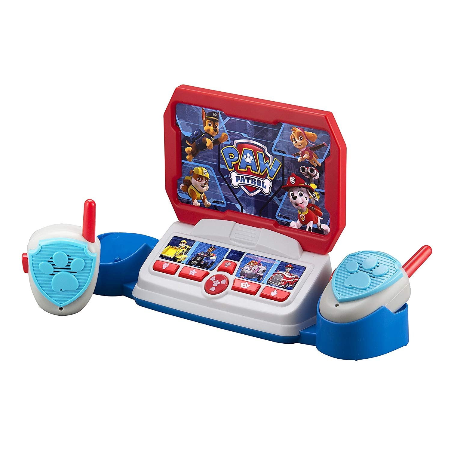 Paw Patrol Command Center with Kid Friendly Walkie Talkies and Speech & Sound Effects