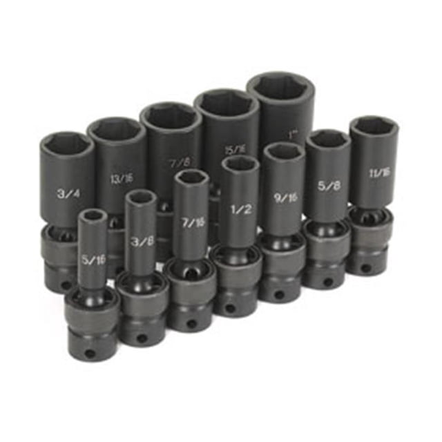 1212UD Ensemble Pneumatique Gris 0.38 Po. Entraînement 12 Pcs. Longueur Profonde Fract. Univ.