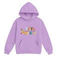 thumbnail image 4 of Mercatoo Kids Girls Fifth Grade Hoodie Preppy First Day of School Oversized Pullover Sweatshirts Fall Casual Hooded Tops Casual, 4 of 4
