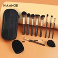 thumbnail image 4 of 6/10Pcs Makeup Brushes Set With Bag Powder Foundation Eye Shadows Eyebrow Brush Sponges Professional beauty Makeup Tools 6Pcs Makeup Brushes, 4 of 6