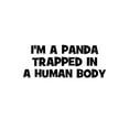 thumbnail image 3 of CafePress - I'm A Panda Trapped In A Huma Light T Shirt - Men's Classic Graphic T-Shirt, 3 of 4
