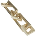 thumbnail image 5 of 17" x 2" Gold Aluminum Chain Sculpture, by CosmoLiving by Cosmopolitan, 5 of 7