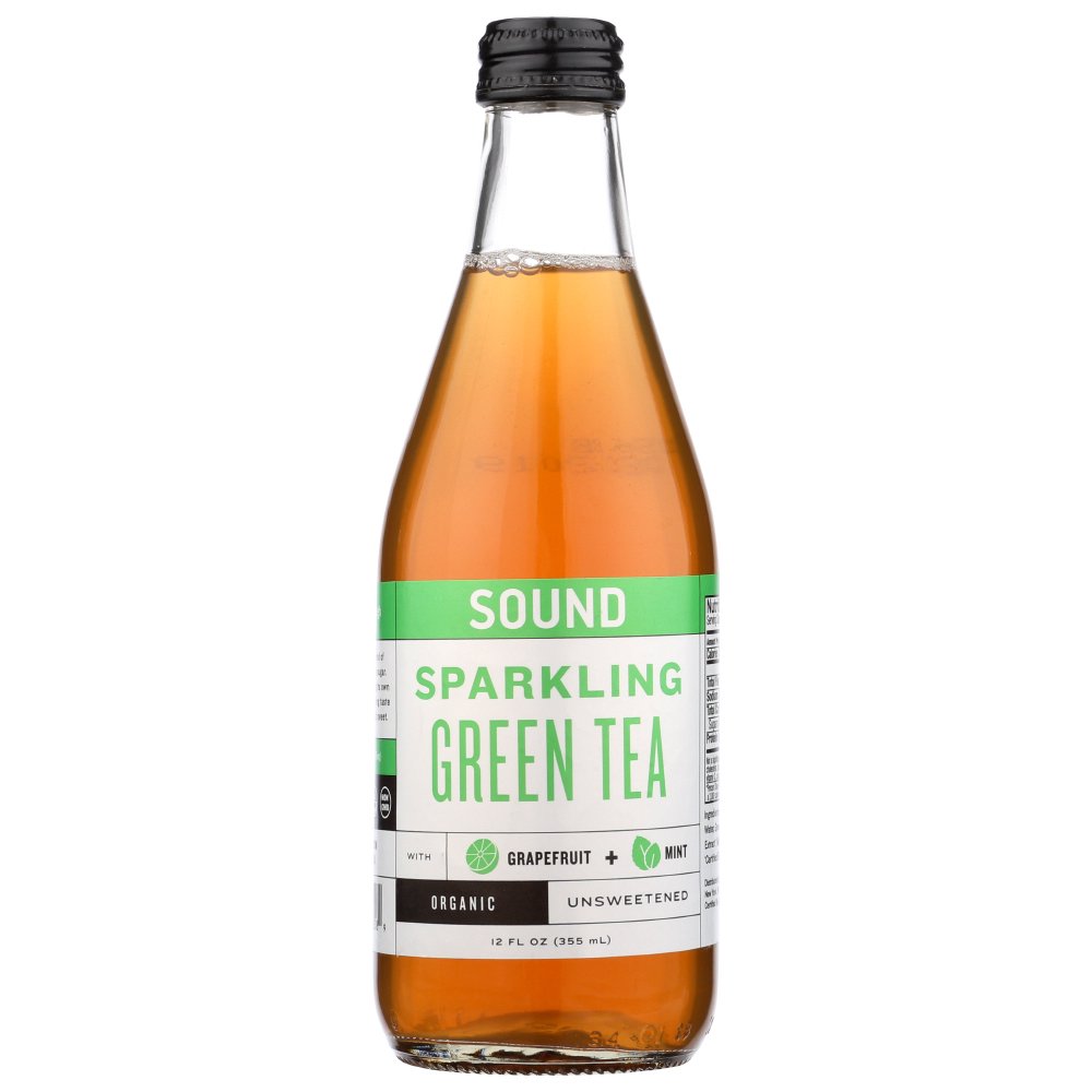 Sound Sparkling Tea Tea Organic Sparkling Green Tea, 12 Fl Oz Walmart
