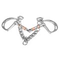 thumbnail image 1 of Amdohai Embout de Cheval en Acier Inoxydable Rouleau Articulé, 1 of 5