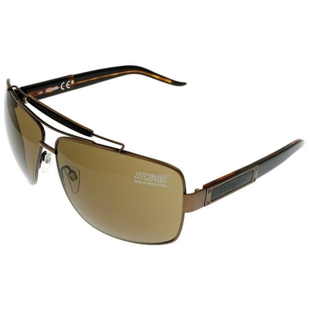 Just Cavalli Sunglasses Aviator Unisex 193S 48J Brown Black Havana Size: Lens/ Bridge/ Temple: 65-11-135-50