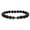 B, variant on Fnyoxu Black Dumbbell Bracelets for Men Women Natural Stone Dumbbell Beads Bracelets Set Gifts