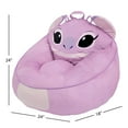 thumbnail image 3 of Lilo & Stitch Kids' Compressed Foam Bean Bag Chair, Angel, 3 of 5