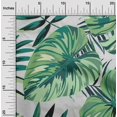 thumbnail image 2 of oneOone Cotton Silk Forest Green Fabric Tropical Leaf With Texture Fabric For Sewing Printed Craft Fabric By The Yard 42 Inch Wide, 2 of 4