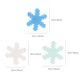 thumbnail image 2 of YSNOOWE Parches De Manicura Con En Copos De Nieve Ligero Y Portátil Para Nail Art, 2 of 6