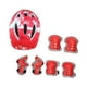 thumbnail image 2 of Kit de 7 cascos de bicicleta para niños, gorro de bicicleta para patinaje sobre ruedas, deportes de patinaje Rojo, 2 of 8