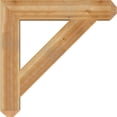 thumbnail image 3 of Ekena Millwork 6"W x 36"D x 36"H Traditional Craftsman Rough Sawn Bracket, Western Red Cedar, 3 of 13