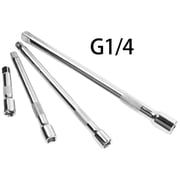 Tizuqe 4Pcs 1/4inch 3/8inch Drive Socket Ratchet Wrench Long Extension Rod Steering