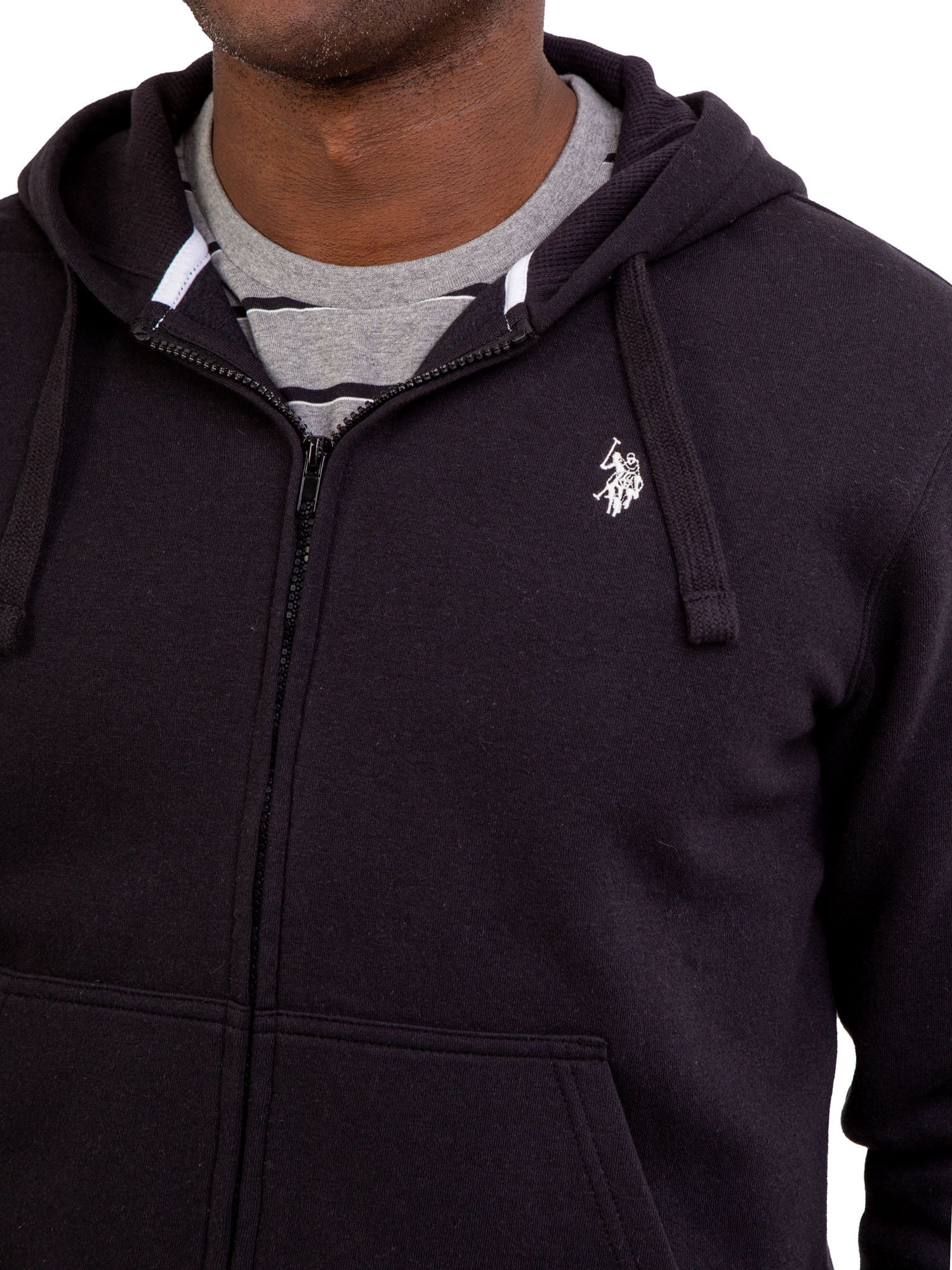 U.S. Polo Assn. Men's Everyday Full Zip Fleece Hoodie
