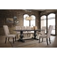 thumbnail image 3 of Best Master Furniture Michelle Rustic Black Dining Side Chairs, Rustic Black (Set of 2), 3 of 3