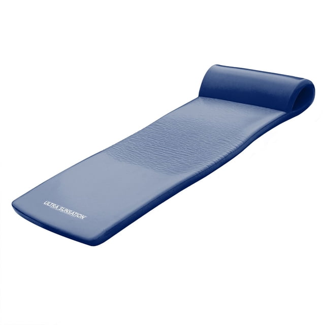 TRC Recreation Ultra Sunsation 2.5" Thick Foam Pool Float Mat, Navy Blue
