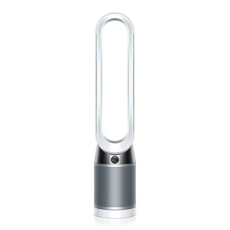 Restored Premium Dyson Pure Cool™ Tower Purifier Fan TP4A | White/Silver (Refurbished)