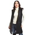 thumbnail image 1 of Chaleco estilo teddy Roman Fashion /Juvenil, 124 (Negro) negro XG, 1 of 6