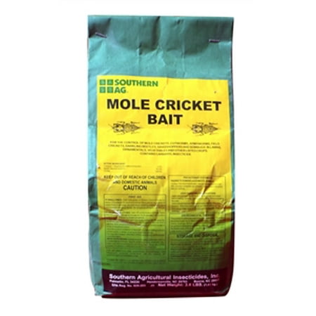 Mole Cricket Bait (5% Carbaryl) - 3.6 Lbs. (Best Way To Kill Mole Crickets)