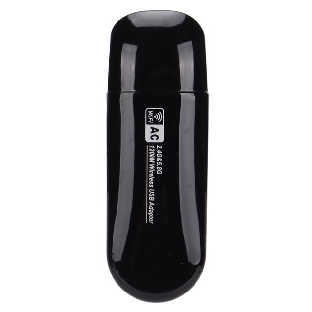 Tarjeta de red inalámbrica ZAPO W50S RTL8812AU de 1200 Mbps, banda de 2,4 GHz y 5,8 GHz, USB 3.0, WiFi, para Android, Linux y Windows.