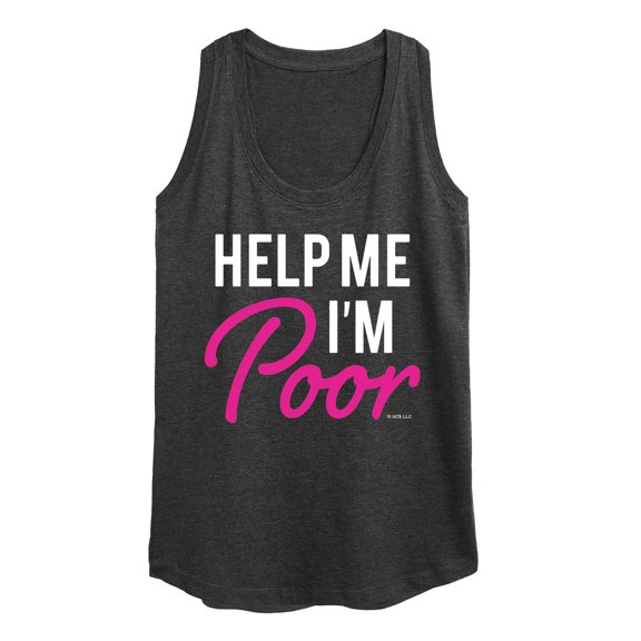 Bridesmaids - Help Me I'm Poor - Women's Racerback Tank Top