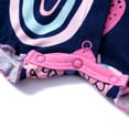 thumbnail image 6 of WIBACKER 100% Cotton Infant Baby Girl Snap-up Rompers, 0-24M,Ruffle Sleeve Toddler Summer Alpaca Jumpsuit, 6 of 7