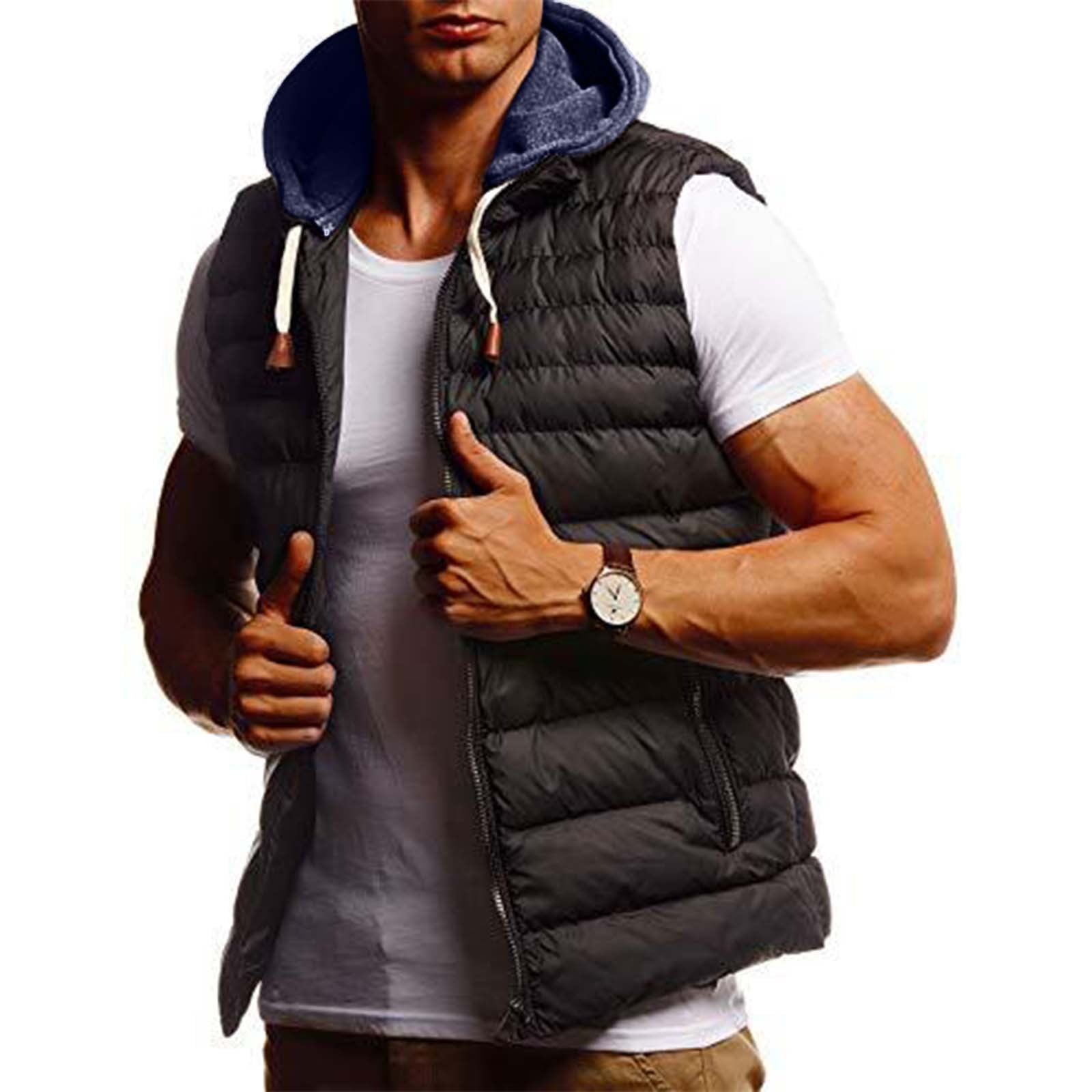 Men's Vests with Hood