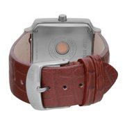 s Philip Stein Classic Square 28mm Steel MOP Dial Ladies Quartz Watch 21-CMOP