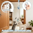 thumbnail image 4 of Automatic Door Mounted Cat With Remote Control Function Suitable For Indoor Cat Entertainment Panniers For Small Dogs Dog Accessories Fuseball Accessories Dog Pannier Divider in The Trunk of The Dog, 4 of 7