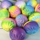 thumbnail image 3 of Dumpling Squishies Mystery Set with Steamer Box, Super Mega Rainbow Dumplings, Jumbo Sensory Stress Relief Fidget Toy, Giant Pink Dumpling Squishies Stress Ball for Anxiety Relief for Adults and Teen, 3 of 7