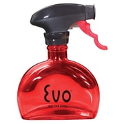 Evo Glass Oil Sprayer, Non-Aerosol for Olive Oil, Cooking Oils, and Vinegars, Red, 6-Ounce Capacity