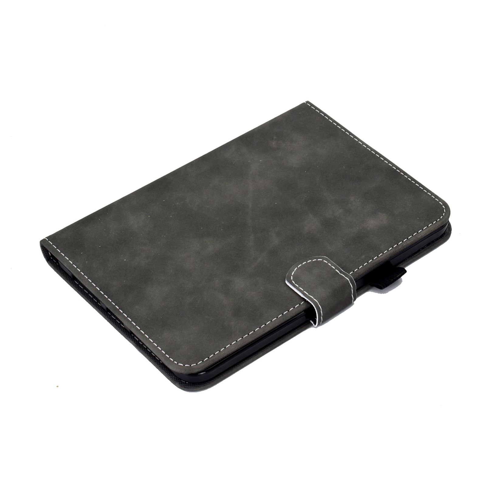 Dteck Case for  iPad 11-inch (A16) 2025/iPad 10th Generation 10.9 inch 2022,Magnetic Leather with Pencil Holder Pockets PU Leather Smart Folio Stand Wallet TPU Shockproof Cover,Gray