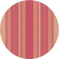 thumbnail image 1 of Ahgly Tapis Rond Lavable en Machine Intérieur Transitionnel Rouge Cramoisi, 3 Pieds Rond, 1 of 7