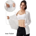 thumbnail image 3 of Chaqueta con capucha Soothfeel para mujer con protección solar UPF 50+, 3 of 6