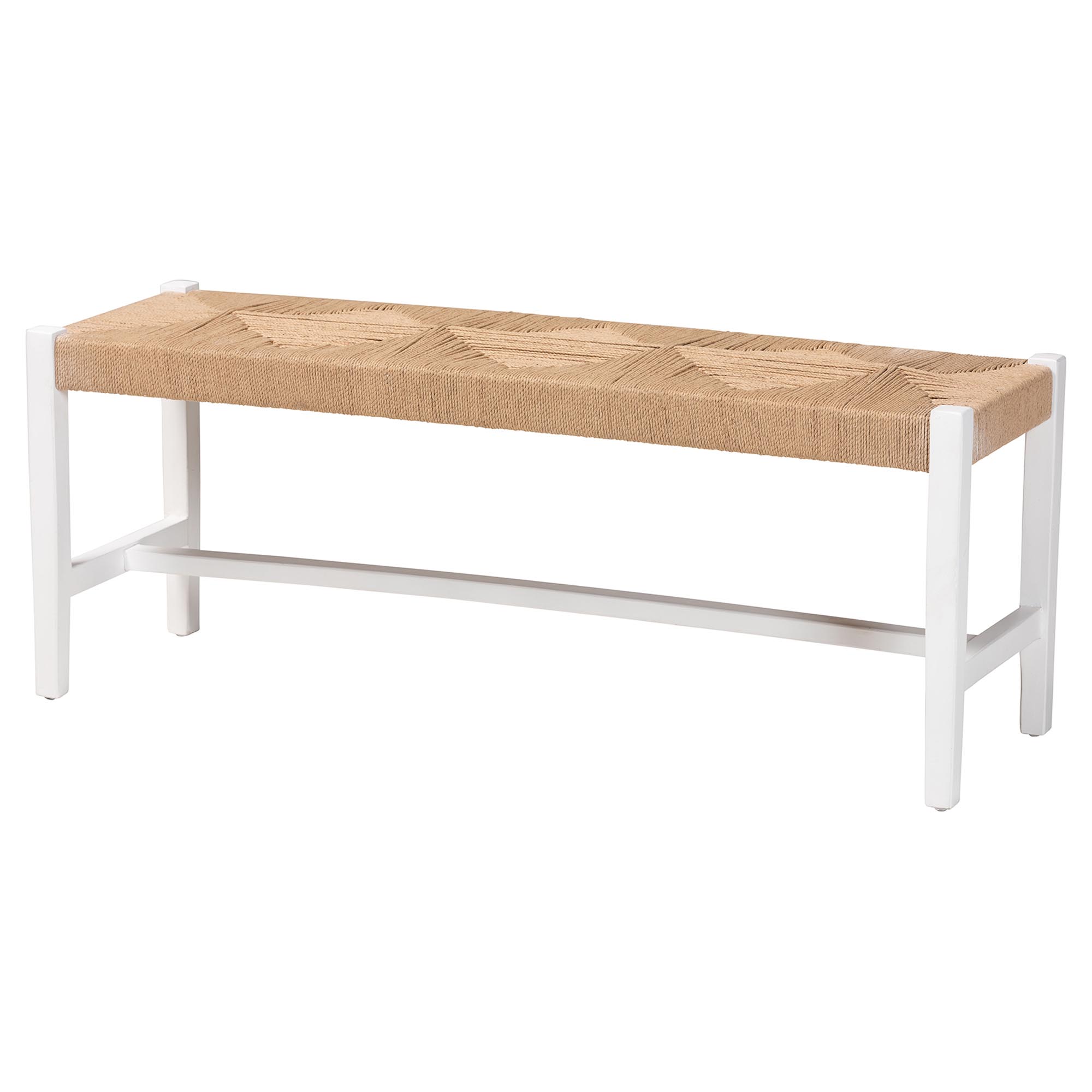bali & pari Prita Boho Bench, Brown