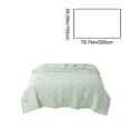 thumbnail image 3 of AuroraX Lightweight Washable Summer Quilt Full Size Cool Summer Quilt Cotton Breathable Machine Washable Soft Thin Summer Quilt for Bedroom Green, 3 of 6