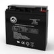 Black & Decker 90508-11 Lawn Mower Batterie pour Jardin et Pelouse 12V 18Ah - Il S'Agit d'Un Remplacement de Marque AJC – image 1 sur 6
