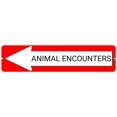 thumbnail image 1 of ANIMAL ENCOUNTERS Red Left Arrow 24 x 6 inch Aluminum Composite Sign, 1 of 4