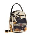 thumbnail image 7 of FORMRS Crossbody Bag for Women Quilted Travel Shoulder Cell Phone Purse with Chain Strap Handbag, Halloween Cat, 7 of 7