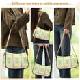 thumbnail image 4 of FORMRS Womens Shoulder Bag with Chain Strap Clutch Purse Cute Tote Handbag, Retro Beige Stars, 4 of 7
