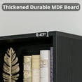 thumbnail image 4 of IRONCK 5 Shelf Bookcase, Free Standing Display Storage Bookshelf for Home Office, Black, 4 of 8
