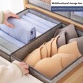 thumbnail image 2 of CSChome Boîte de Rangement pour Bric-à-Brac Grande Capacité Pliable Design Visible Multifonction avec Poignée, 2 of 7