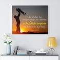thumbnail image 7 of Scripture Walls Psalm 103:13 Like a Father Has Compassion Scripture Bible Verse Canvas Christian Wall Art Ready to Hang Unframed, 7 of 7