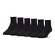 thumbnail image 1 of Calcetines Under Armour Cotton Quarter unisex negro/gris, 6 pares, 1 of 4