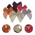 thumbnail image 2 of 6 Pcs Pinces à Cheveux Nœud Femmes Longue Queue Pinces à Cheveux Accessoires pour Adolescentes, 2 of 9