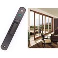 thumbnail image 3 of 1 Piece Sliding Glass Door Window Handle Lock Hook Style Plate Fastener Zinc Alloy - White, 3 of 5