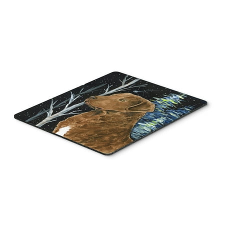 Starry Night Chesapeake Bay Retriever Mouse Pad / Hot Pad / Trivet
